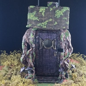 Fairies Cottage Lantern - Handmade OOAK