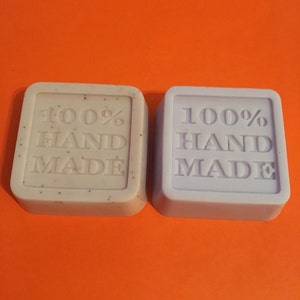 Small square hand nade soaps image 2