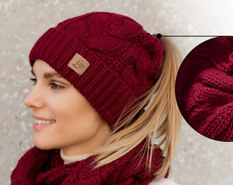 Ponytail Hole Hat - Etsy Australia