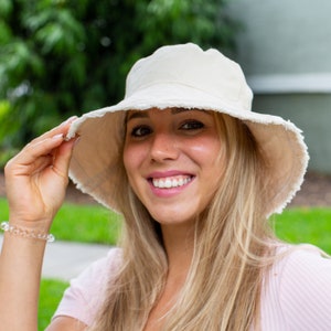 Summer Hat , Sun Hat, Women hat, Vintage Hat, Beach Cap, Hats For Women, Cotton woman hat, Vacation gift hat Cotton hat image 3
