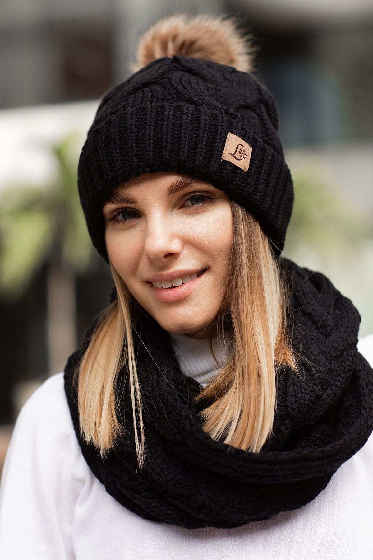 ugg hat and scarf set