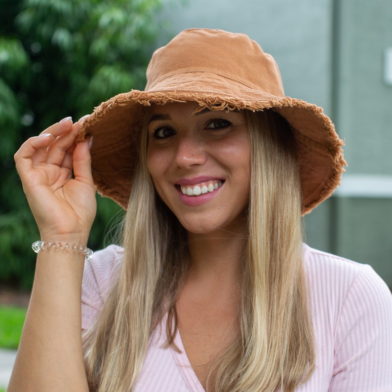 Summer Hat, sun Hat, Women hat, Vintage Hat, Beach Cap, Hats For Women, Wide Brim Hat women, Cotton woman hat, Vacation gift hat Cotton hat Brown