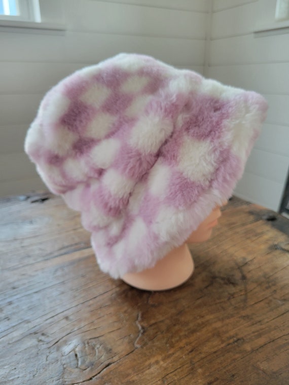 ハット [MERCHEN] Milky Fur Bucket Hat_4color Maje_MFABO00414-0101_F_1.jpg