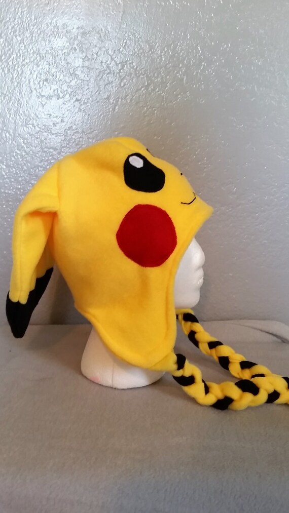 Pikachu Pokemon Go Fleece Childtoddleradult Winter Hat Great Halloween Hat Ski Hat Fun Ski Hat Character Ski Hat
