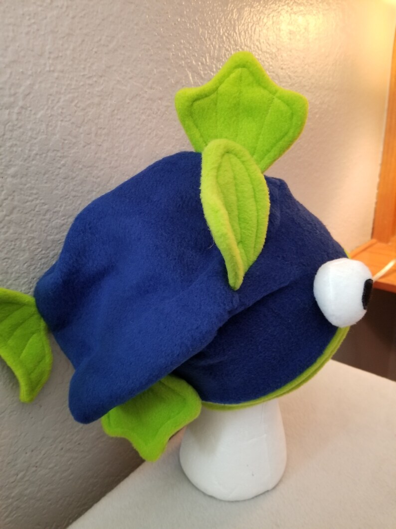 Fish Hat/ Fish Fleece Hat/ Fish Slouch Hat/ Slouch Hat/ Fish Etsy