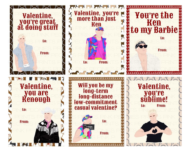 Ken Mojo Dojo Casa House Instant Download Printable Valentines Day ...