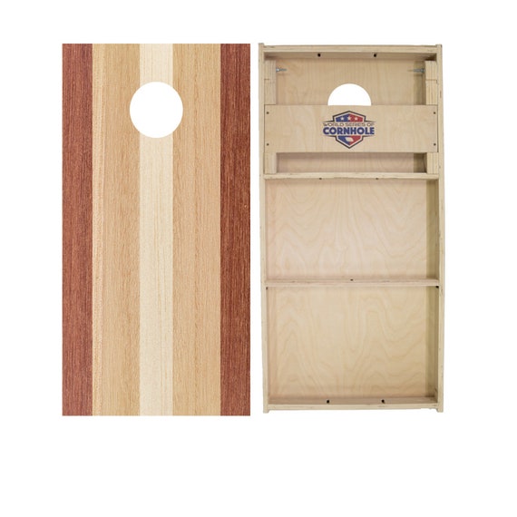 2ft X 4ft Classic Woody Cornhole Boards - Regulation Size Printed Game Set
