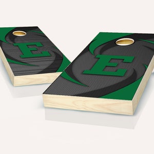 Eastern Michigan Eagles Cornhole Boards - Official NCAA Game Set with Bags