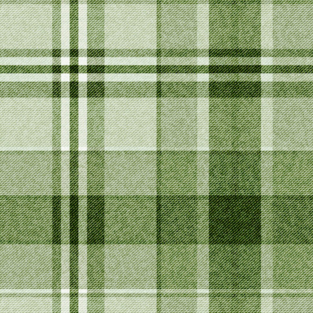 Vintage Green Plaid Stick and Peel Wallpaper Removable Self Adhesive