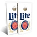 Miller Lite Original Cornhole Boards - Outdoor Lawn Game - Perfect for Tailgating, Backyard Parties, Gifts - Includes 8 Bags