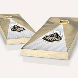 Purdue Boilermakers Cornhole Boards: Official NCAA Set with Team Bags