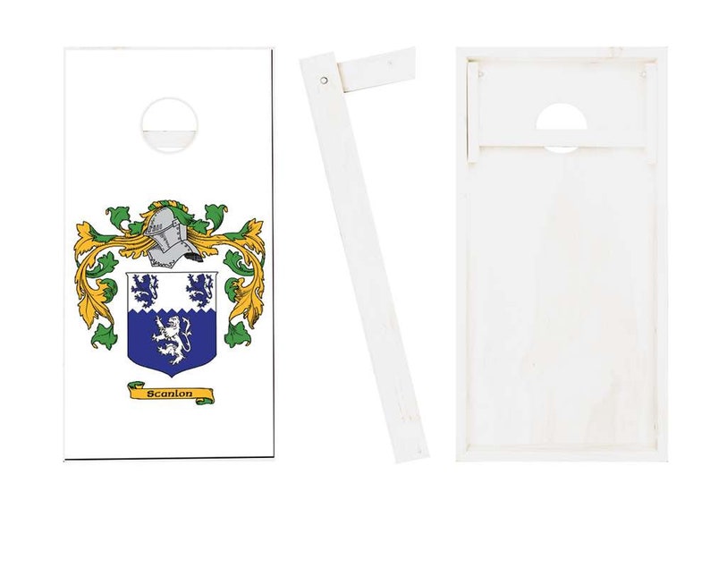 SALE Groom Wedding Personalized Family Crest Cornhole Boards Bachelorette Engagement Bride Gift for Bachelor Family