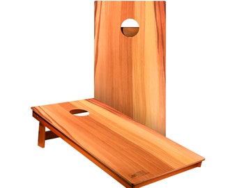 Wood Panel Cornhole Boards - ACA Backyard Custom Corn Hole Game - Outdoor Lawn Game that is Perfect for Tailgate Parties, Gifts & More