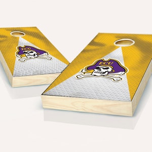 East Carolina Pirates Cornhole Boards - Official NCAA Outdoor Lawn Game