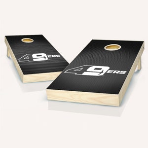 UNC Charlotte Slanted Cornhole Boards - Officially Licensed NCAA Outdoor Lawn Game - Includes Custom Team Bags - On Sale!