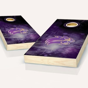 Western Carolina Catamounts Cornhole Boards - Official NCAA Lawn Game Set