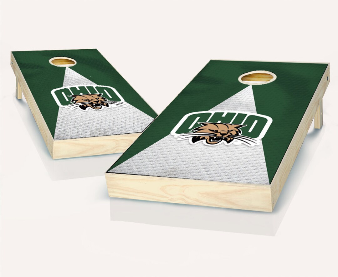Cornhole Boards Set Ohio Jersey Design Ncaa Licensed With Custom 