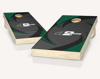 UNC Charlotte Cornhole Boards - NCAA Licensed with Team Bags