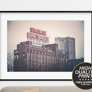 Farine Five Roses Poster, Fine Art Photography, Home Decor Montreal, Five Roses Photo Print, Fine Art Photography Montreal, Montreal Poster