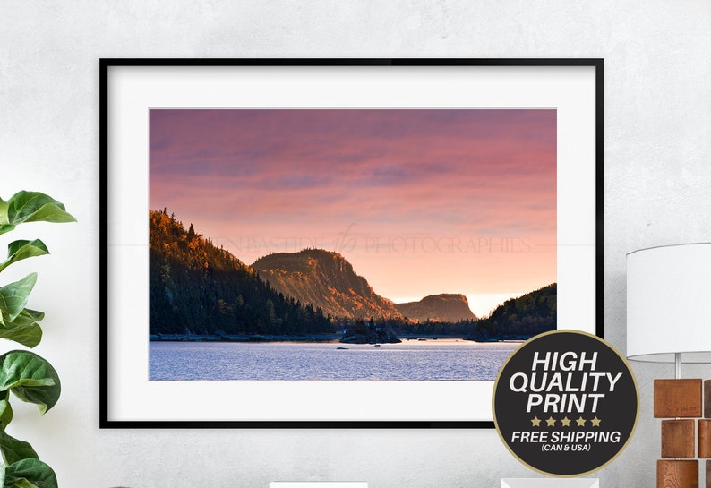 Home Decor Quebec Landscape Fine Art Photography Quebec Parc national du Bic Photo Bic National Park Photo Print Fine Art Photography