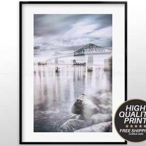 Jacques Cartier Bridge, Montreal Art Photography, Old Port of Montreal, Home Decor Montreal, Fine Art Photography Montreal,Montreal Landmark