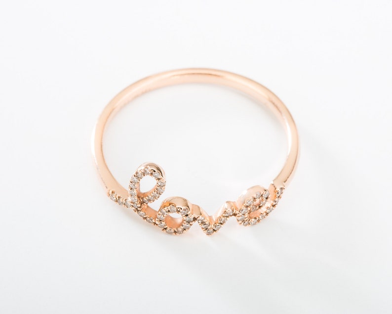 Diamond Love Ring image 2