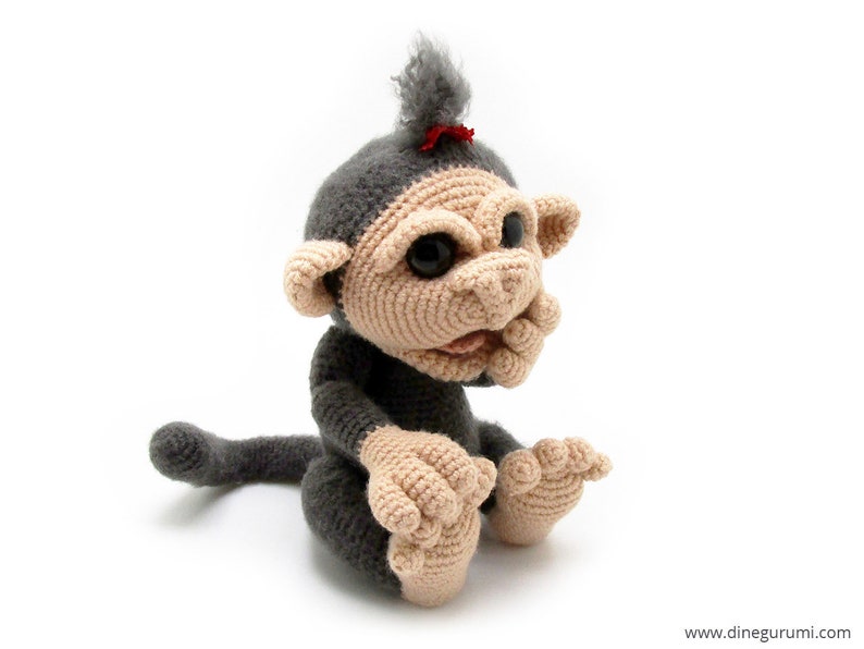 amigurumi crochet pattern Little Monkeys
