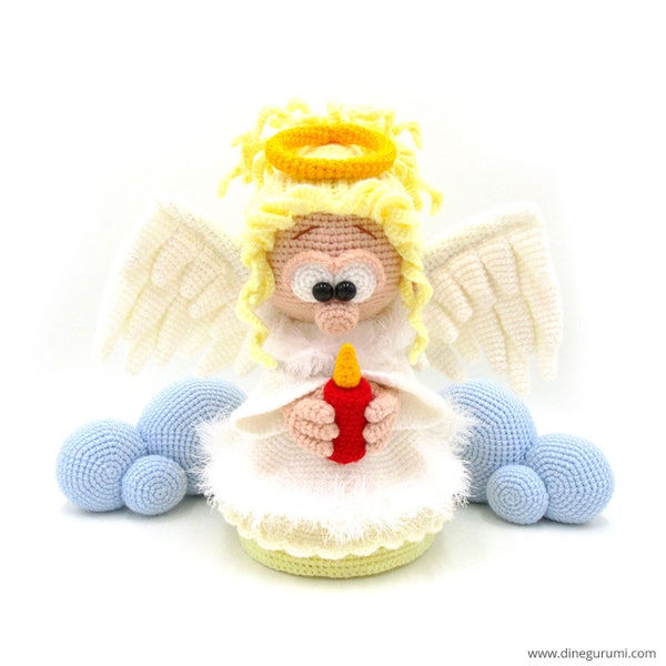 Angel - amigurumi crochet pattern from Dinegurumi - direct download - PDF in german and english