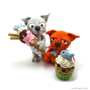 Sweet Tooth - amigurumi crochet pattern from Dinegurumi - direct download - PDF in german and english