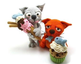 Sweet Tooth - amigurumi crochet pattern from Dinegurumi - direct download - PDF in german and english