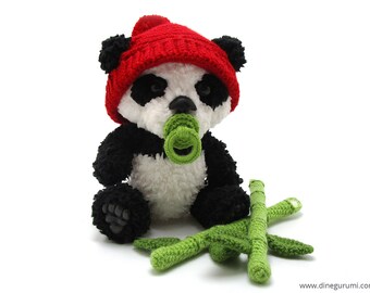Little Panda - amigurumi crochet pattern