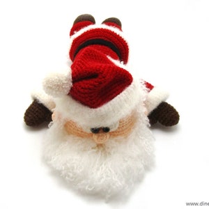 Santa Claus amigurumi crochet pattern from Dinegurumi direct download PDF in german and english image 6