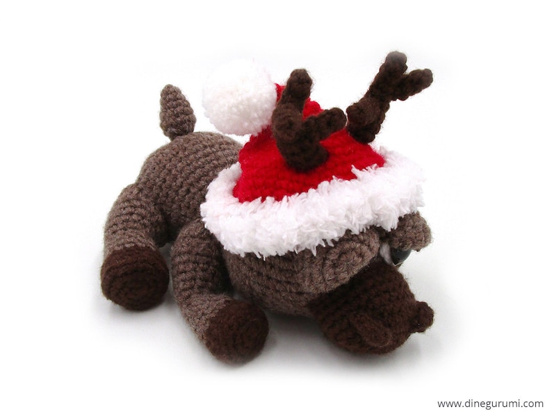 Little Reindeers amigurumi crochet pattern from Dinegurumi direct download PDF in german and english image 4