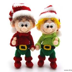 Santa Claus amigurumi crochet pattern from Dinegurumi direct download PDF in german and english image 4