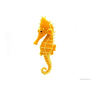 Seahorse amigurumi crochet pattern from Dinegurumi direct download PDF in german and english image 8