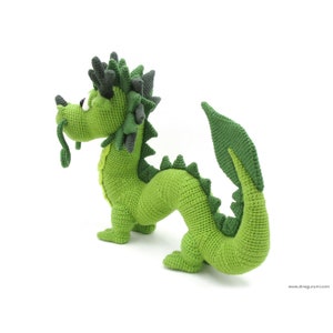 Dragon Long amigurumi crochet pattern from Dinegurumi direct download PDF in german and english image 5