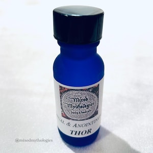 Thor Deity Ritual and Anointing Oil - Norse god, heathen