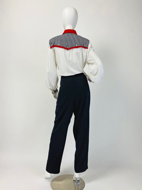 Vintage 80s 90s Jumpsuit, Long Sleeve Jumpsuit, W… - image 7