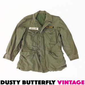 【50s】 M-51 US ARMY Vintage Mods Coat VINTAGE US ARMY M-1951 M51 FIELD JACKET 1950S VIETNAM WAR
