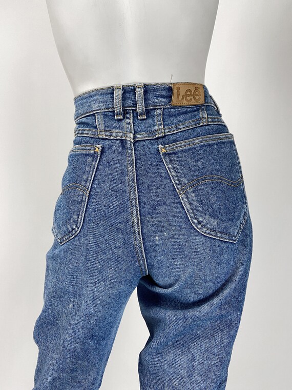 Vintage 80s Mom Jeans, Lee Jeans Vintage, High Wa… - image 5