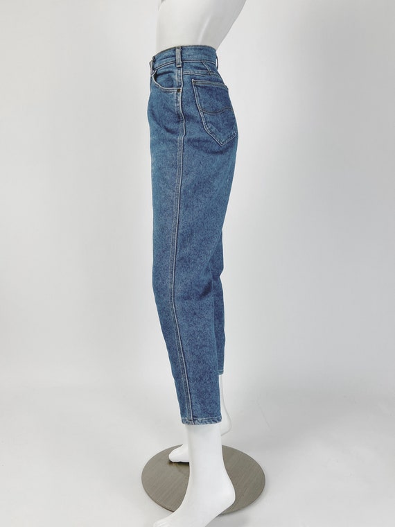 Vintage 80s Mom Jeans, Lee Jeans Vintage, High Wa… - image 4