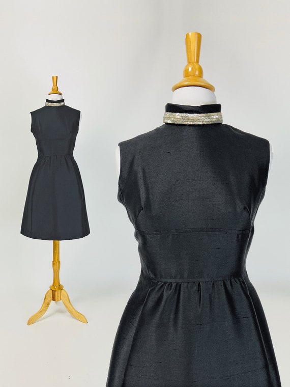 Vintage 60s Lillie Rubin Dress, 60s Cocktail Dress