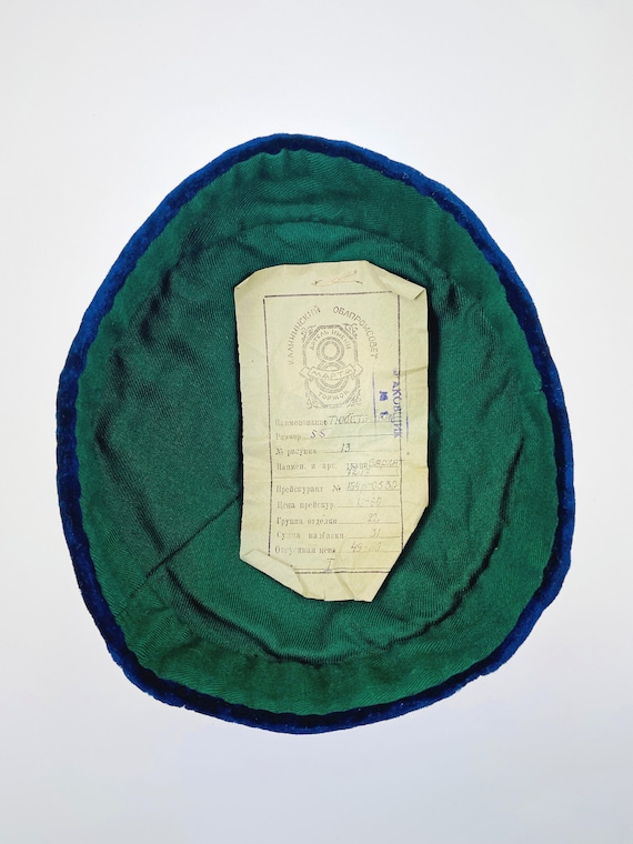Exquisite Vintage 40s 50s Turkish Hat, Embroidere… - image 10