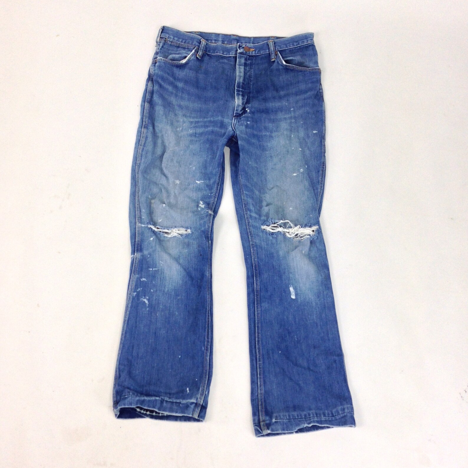 34x31 Mens Vintage 70s Jeans Hipster Jeans Destroyed Jeans Etsy