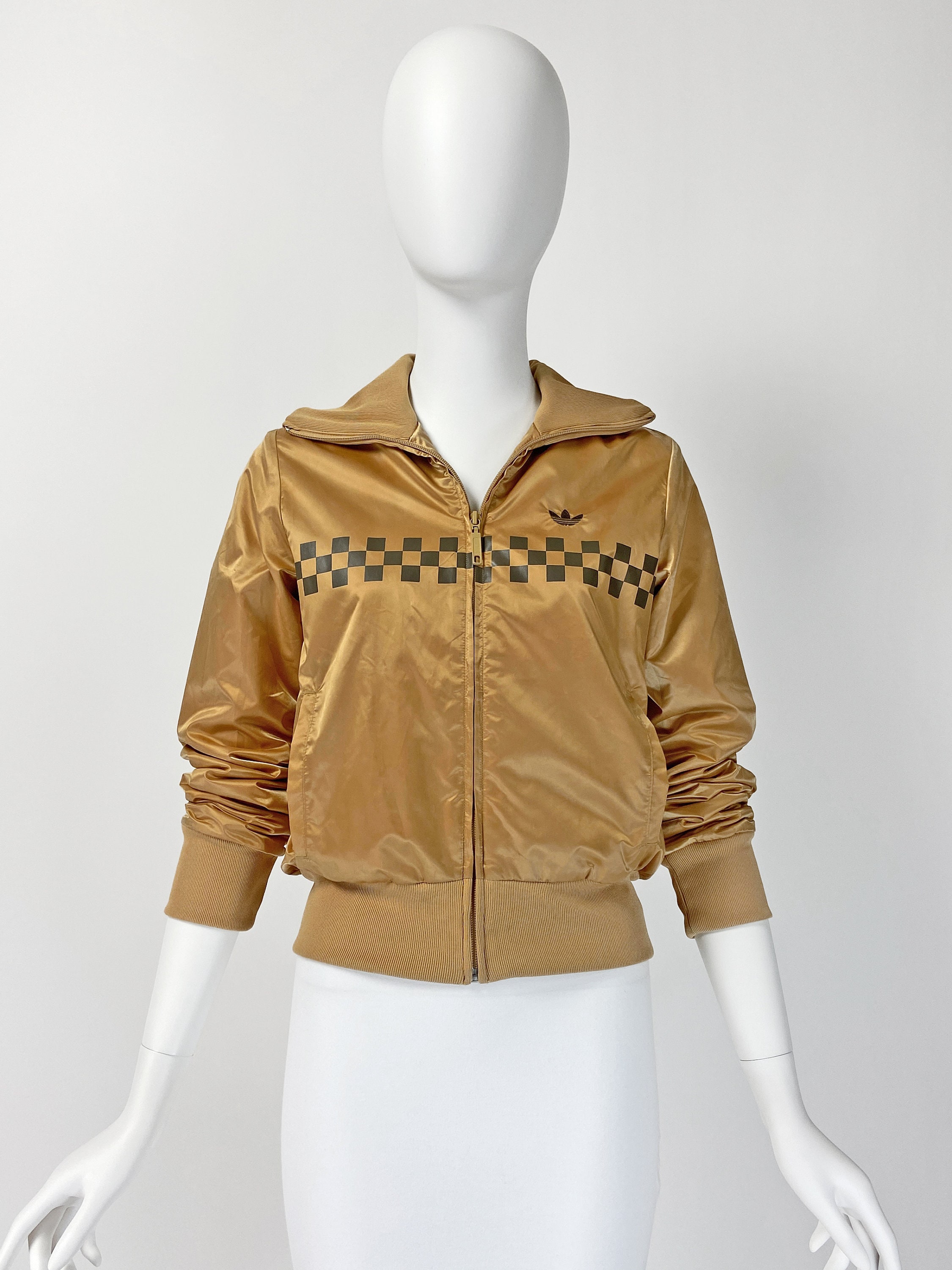 Rare Vintage Adidas Adidas Bomber Jacket Gold Bomber - Etsy Israel