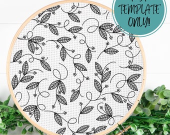 PDF Pattern Template ONLY - Hand Embroidery Pattern Template - Etsy