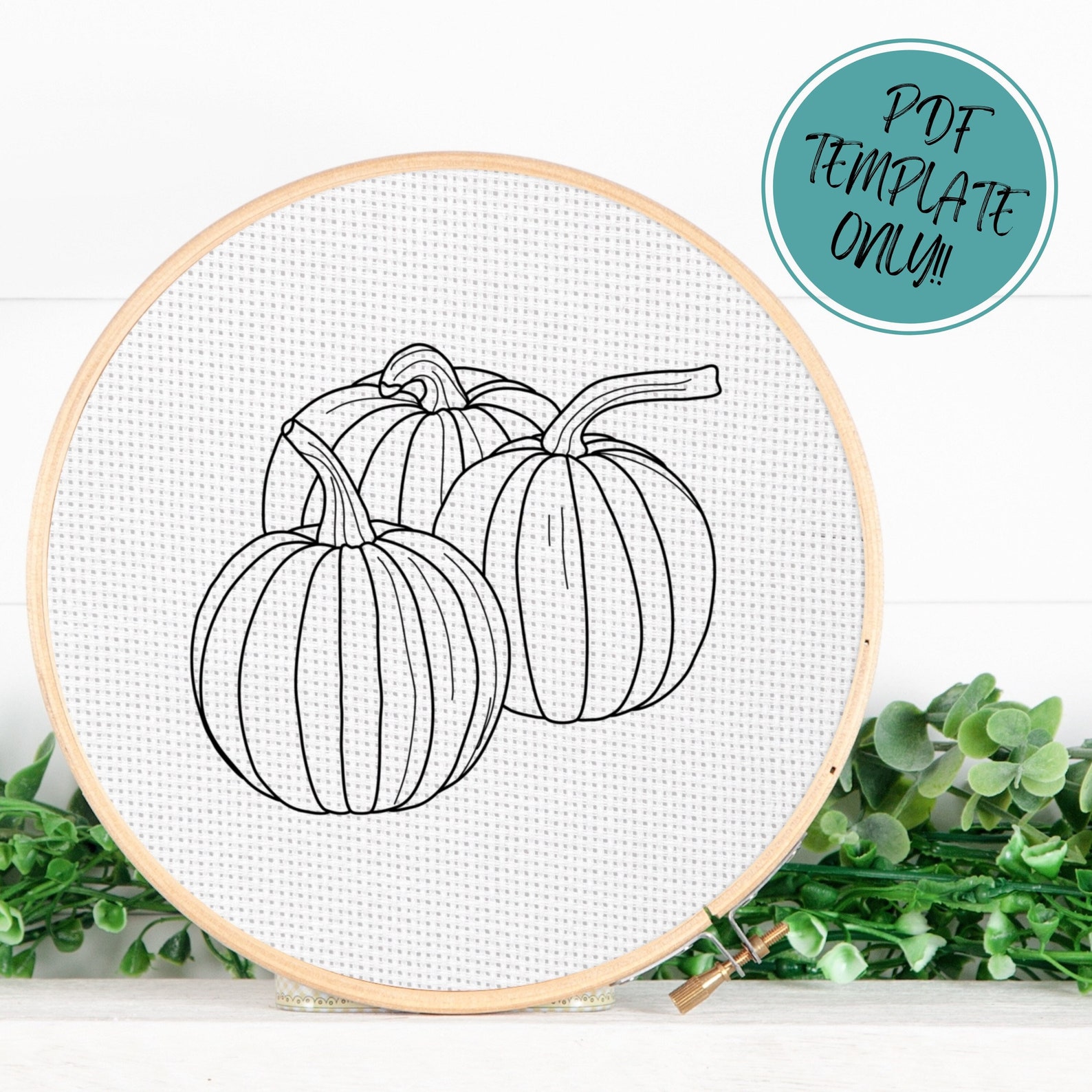 PDF Pattern Template ONLY - Hand Embroidery Pattern Template - Etsy