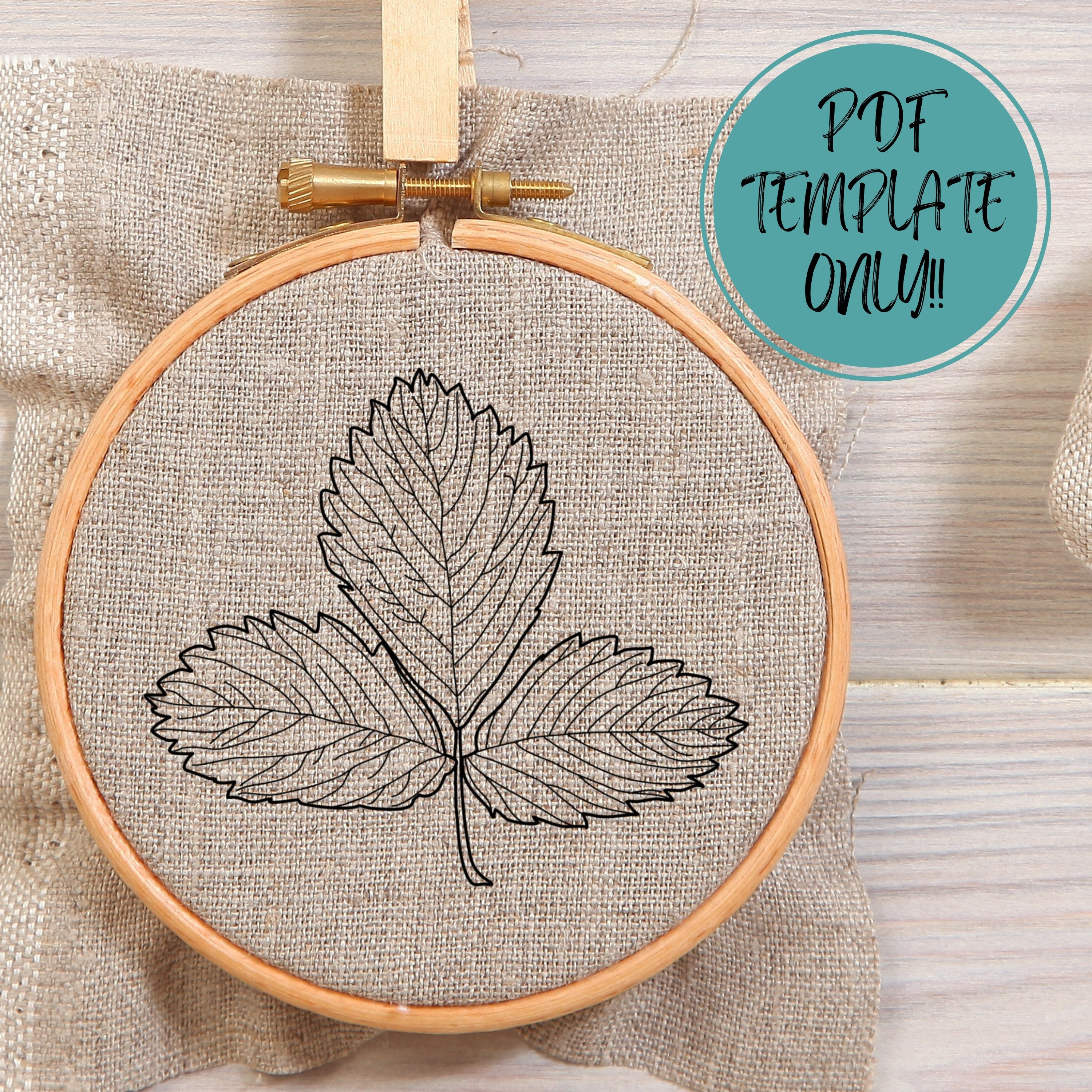 PDF Pattern Template ONLY - Hand Embroidery Pattern Template - Etsy