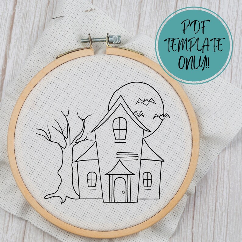 PDF Pattern Template ONLY - Hand Embroidery Pattern Template - Etsy