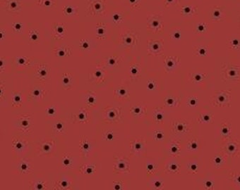 Steampunk Halloween Dot Red  by QT Fabrics 27775-RJ